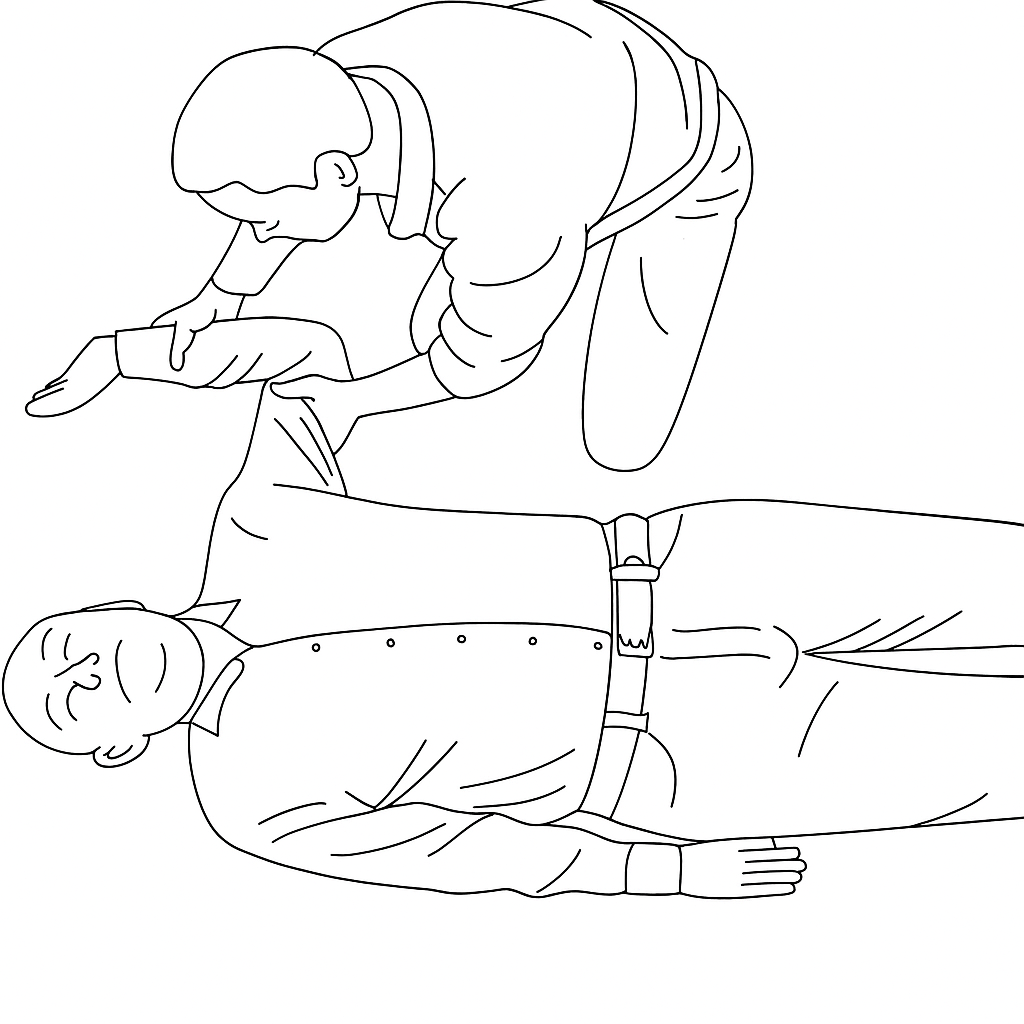 Stable Side Position First Aid